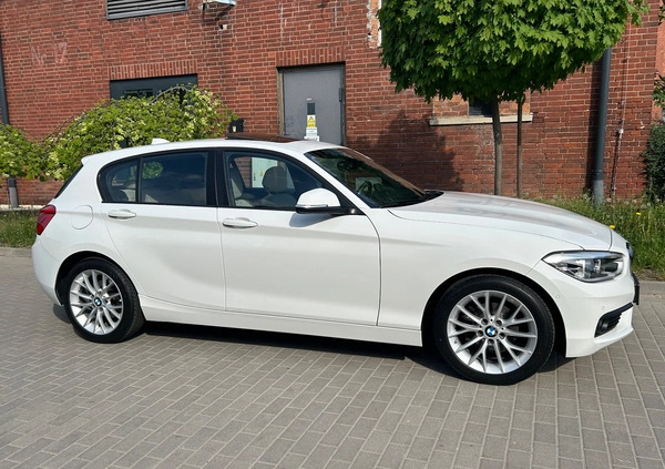 BMW Seria 1 cena 66500 przebieg: 98600, rok produkcji 2016 z Wrocław małe 379